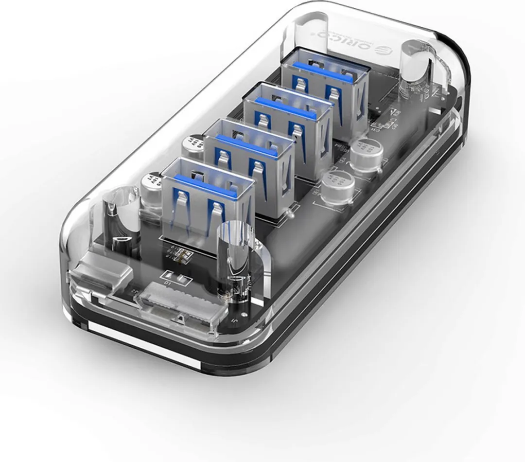 ORICO ORI-F4U-U3-CR USB3.0 Hub 4 Poorten