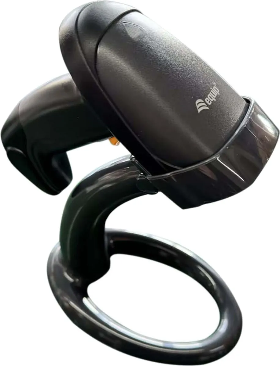 Equip 351023 Barcodelezer 1D LED - Zwart