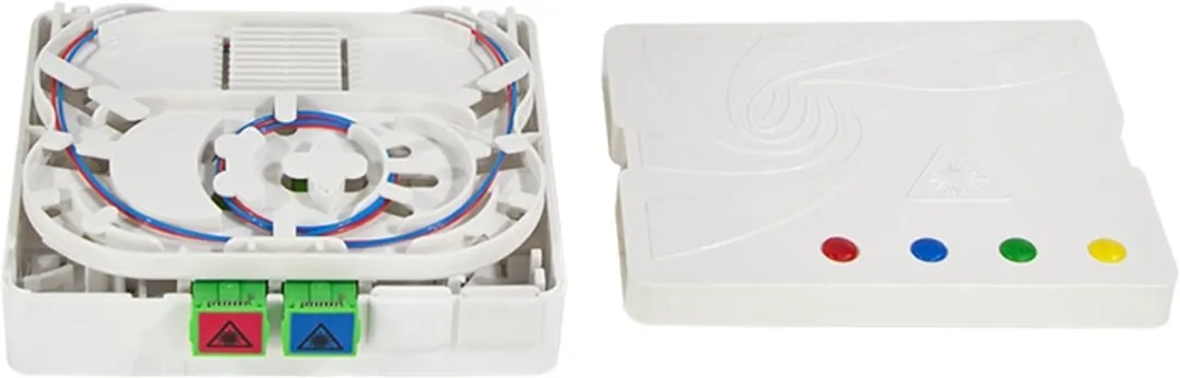 Logilink FTTH FB2SC20 Aansluitdoos - 2x SC/APC - 20m Kabel - Wit