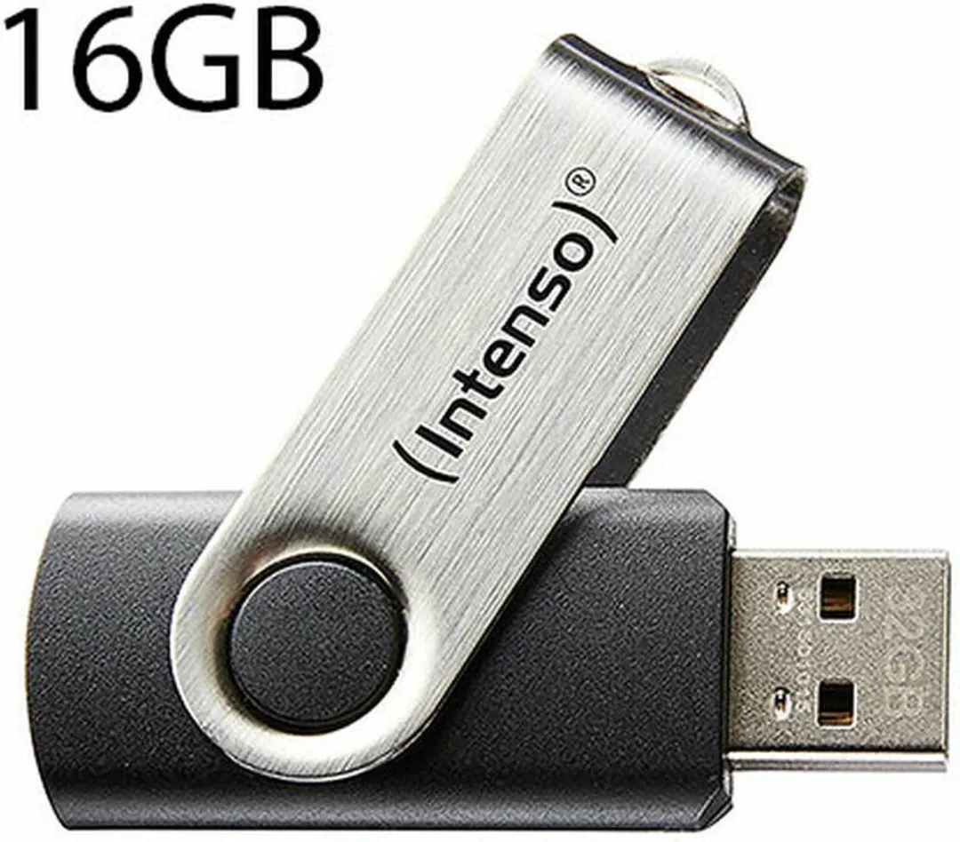 Intenso Basic Line USB-stick 16GB - Zwart
