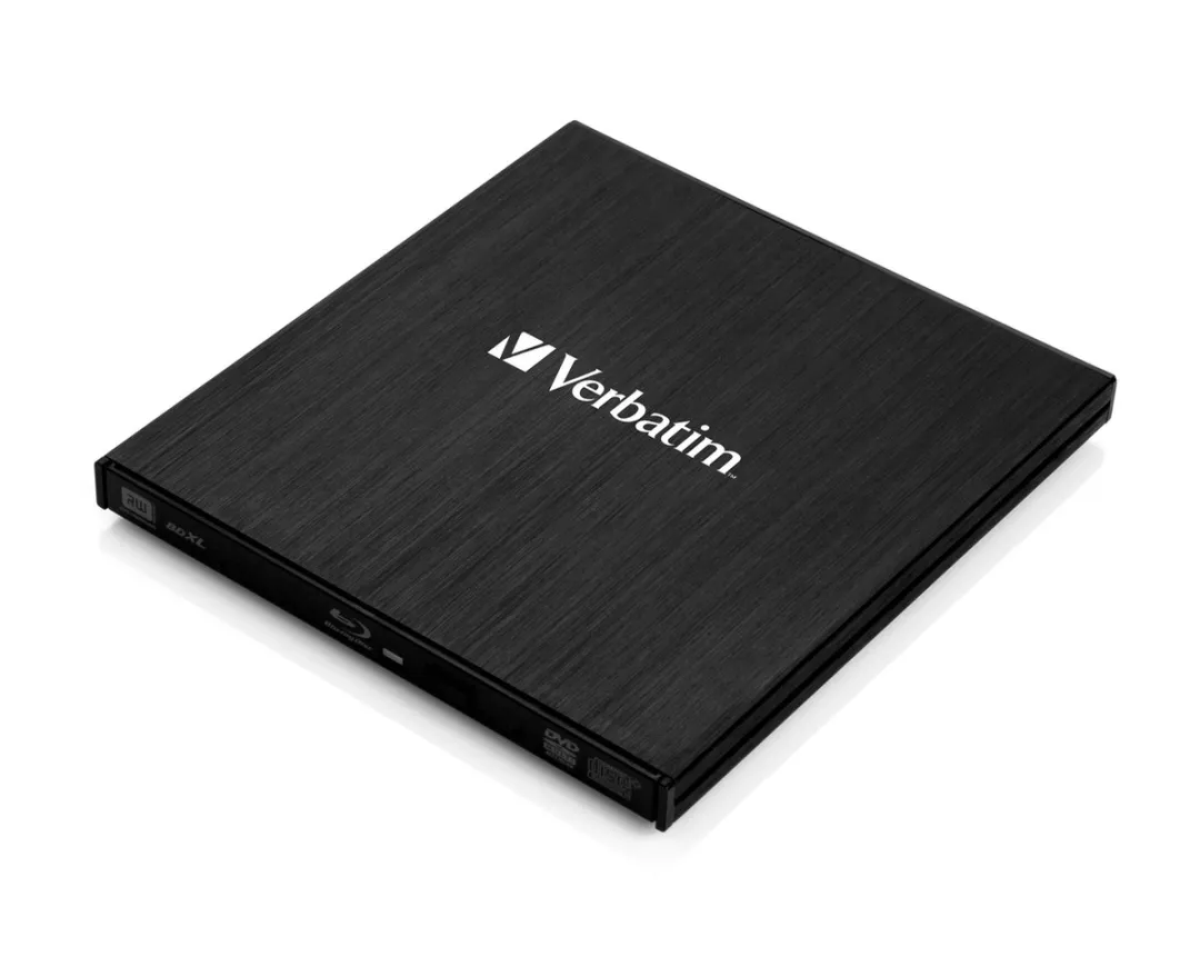 Verbatim 43890 External Slimline Blu-ray Brander - Zwart