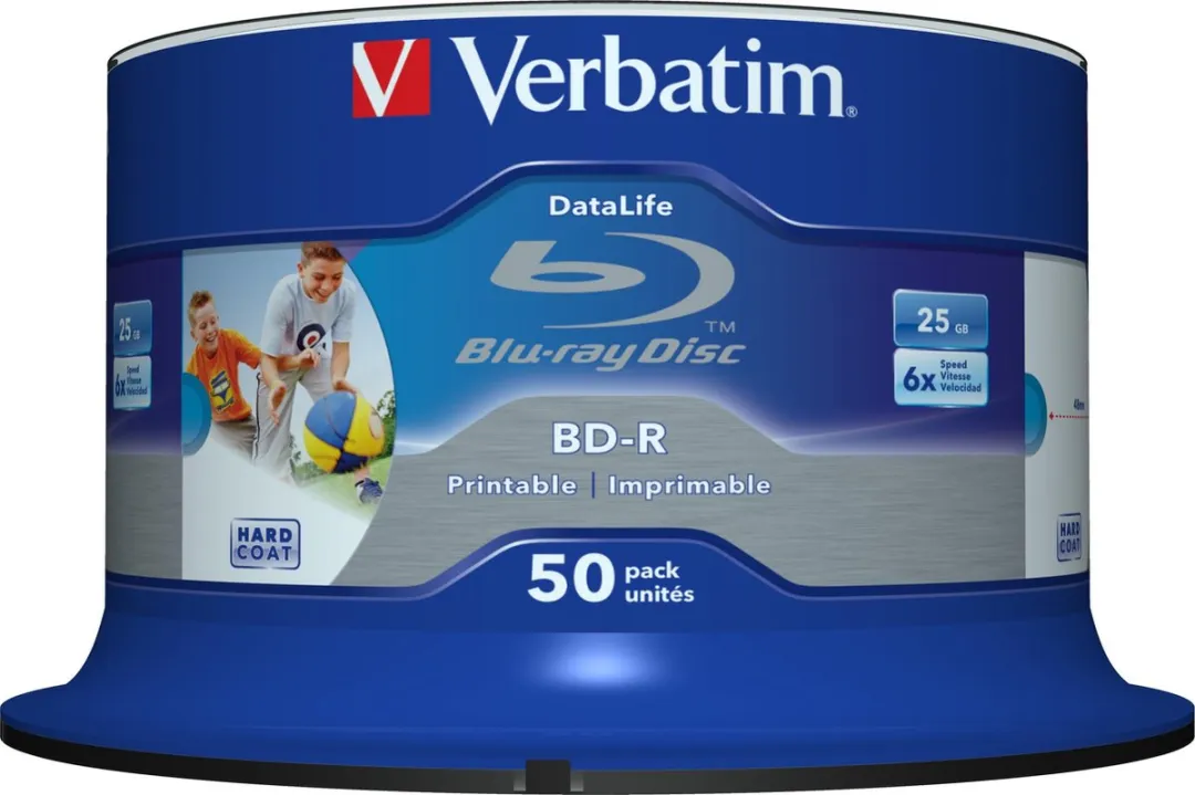 Verbatim 43812 Blu-ray BD-R SL 25GB