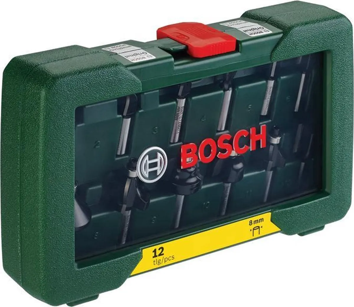 Bosch Houtfrezen 12-delig 8mm