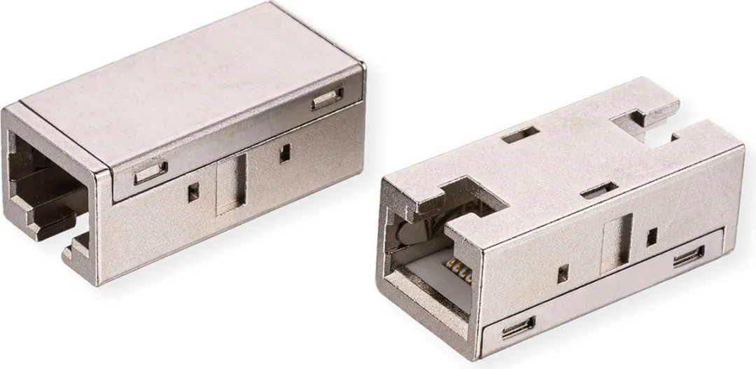 Roline RJ45 Koppelstuk Cat.6A - Zilver - afbeelding 6 van 6