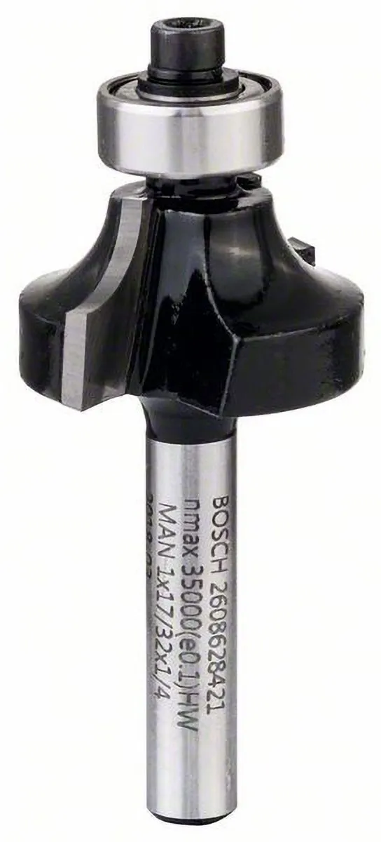 Bosch Afrondfrees 1/4" R1 6,3mm