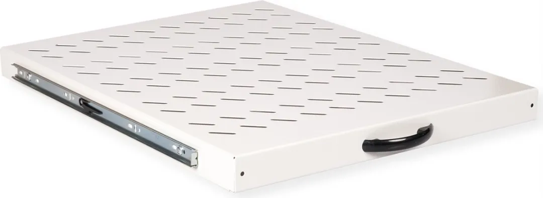 Roline 19-inch 1U Uitschuifbare Plank 550mm - 25kg Grijs - afbeelding 2 van 5