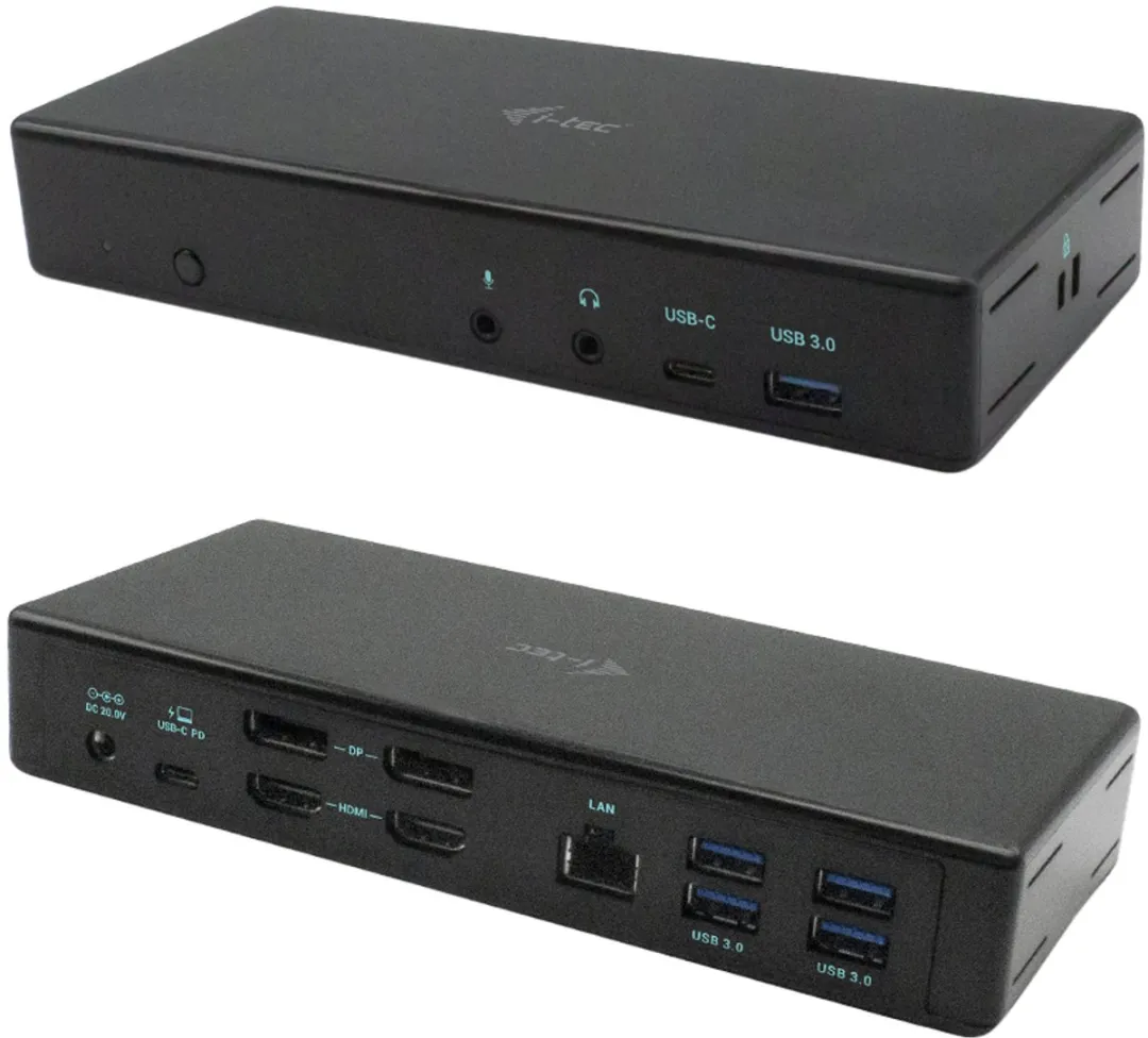 i-Tec - USB-C Quattro Display PD - 85w - Docking Station
