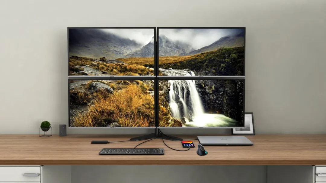 i-Tec - USB-C Quattro Display PD - 85w - Docking Station