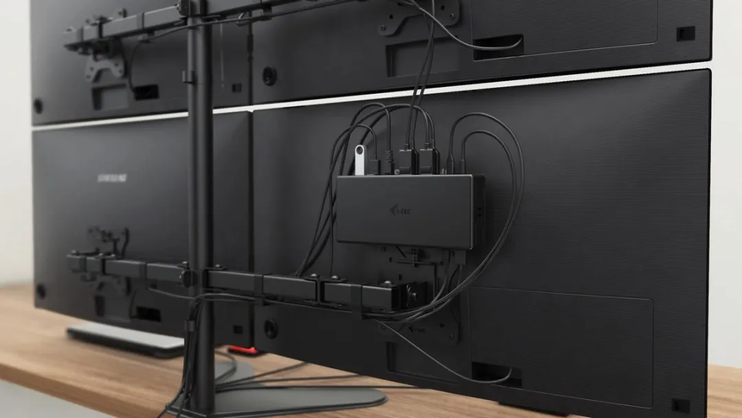 i-Tec - USB-C Quattro Display PD - 85w - Docking Station