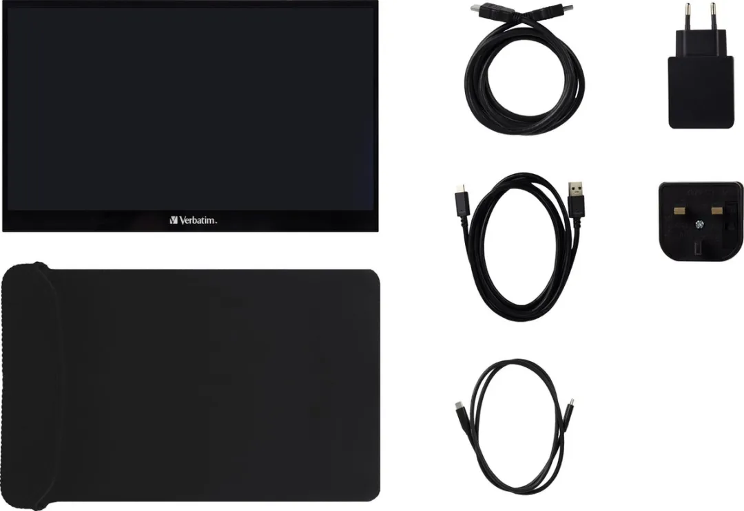 Verbatim Portable Monitor 17.3" - 2x USB-C