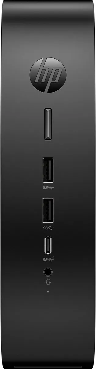 HP Elite t755 V2546 Mini PC - 6 Cores 256GB SSD Zwart