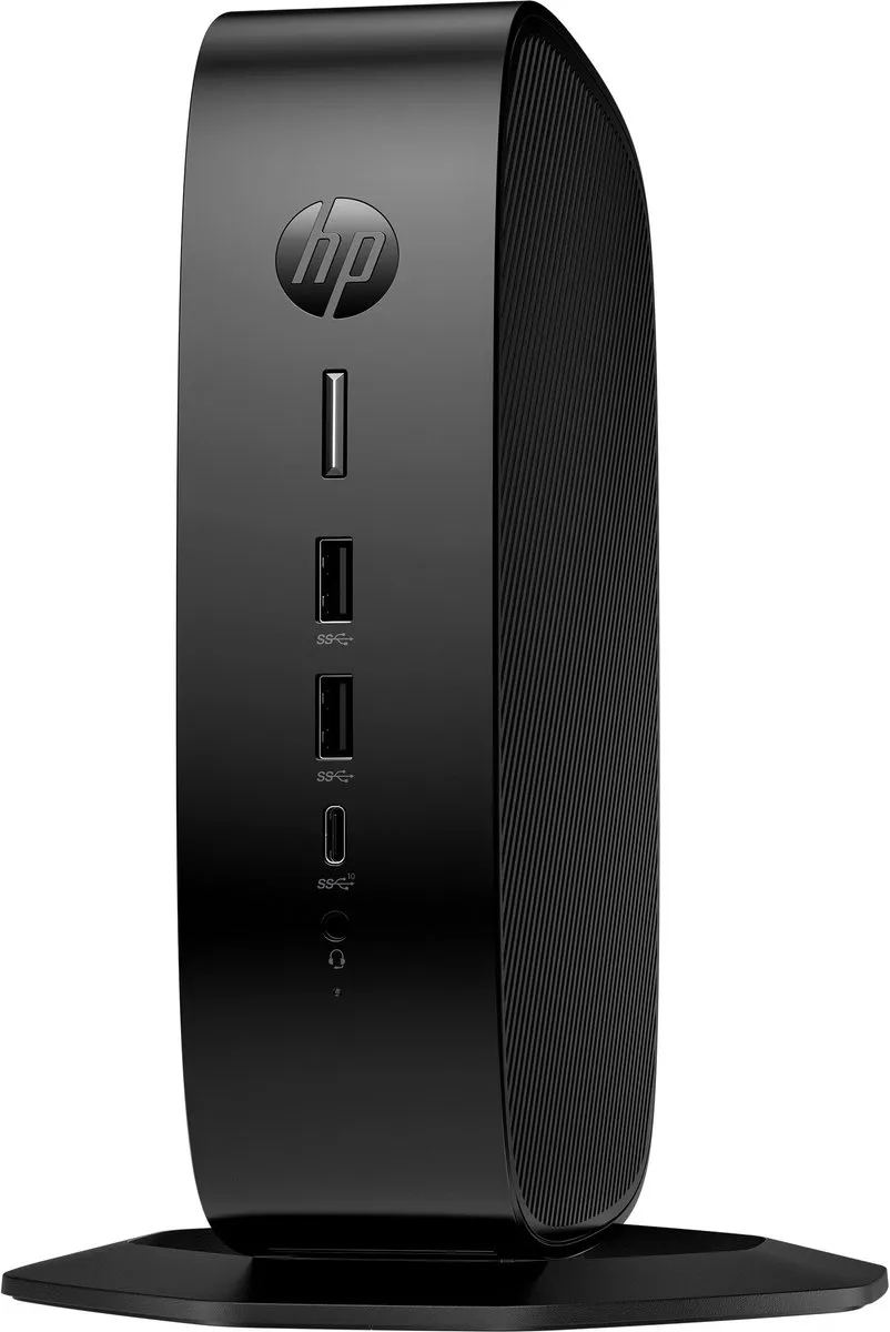 HP Elite t755 V2546 Mini PC - 6 Cores 256GB SSD Zwart