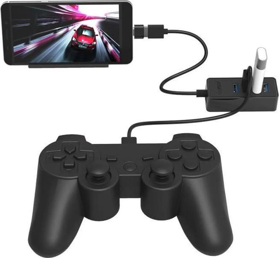ORICO ORI-W5P-U3-100-BK USB 3.0 Hub 4x - 5Gbps - OTG - Zwart