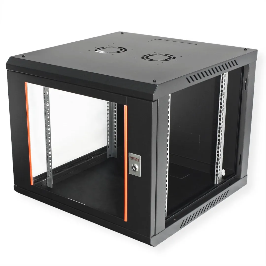 Roline 19-inch Wandbehuizing Basic Plus 9U 600x600mm - Zwart