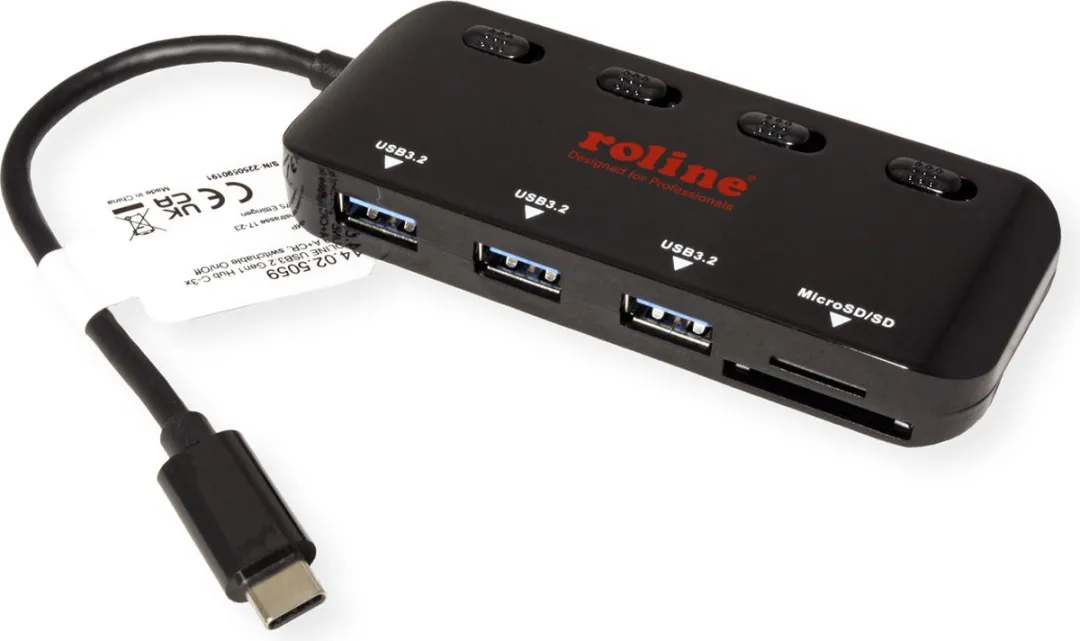 Roline USB 3.2 Gen 1 Triple Hub