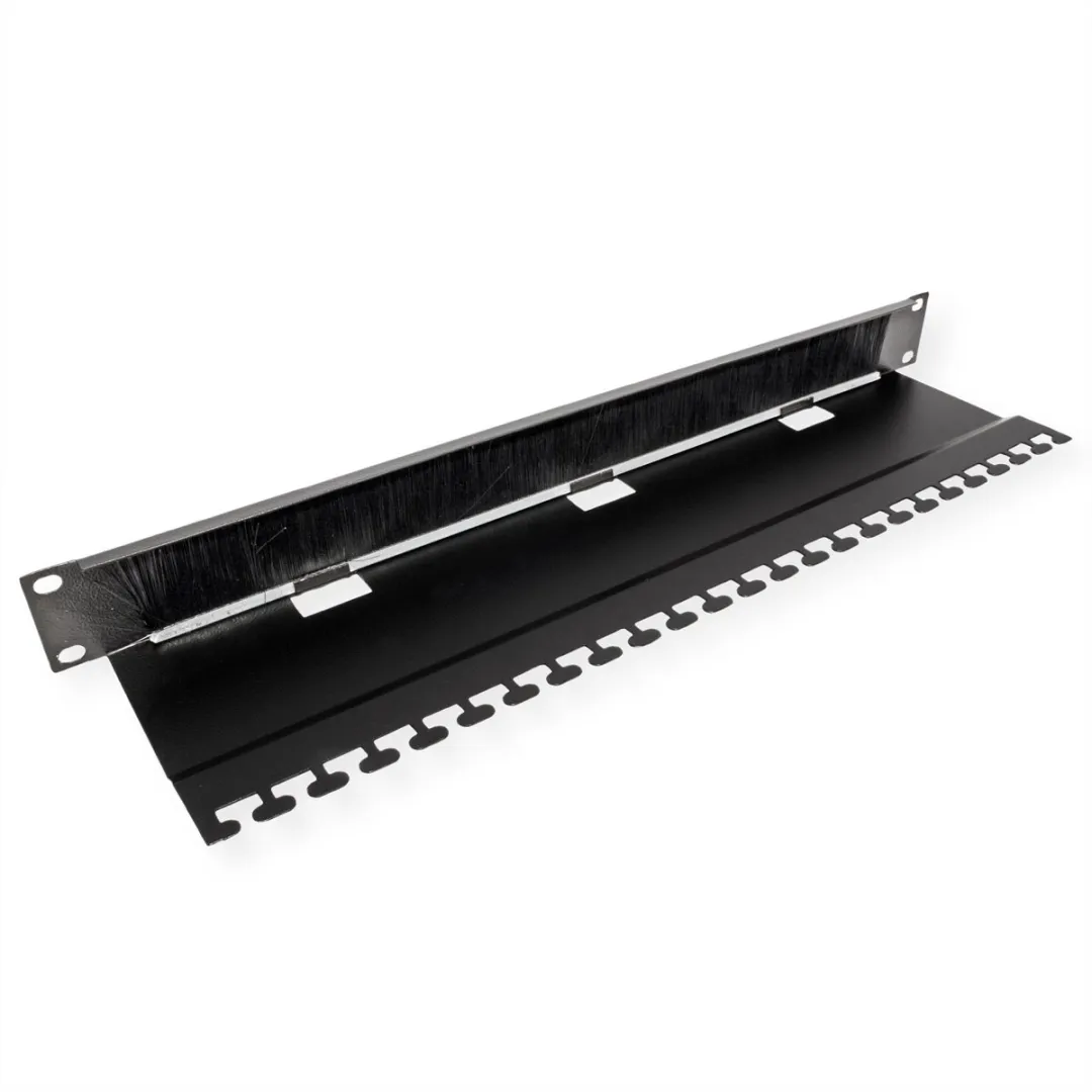 Roline 19-inch Kabeldoorvoer 1U - Zwart - afbeelding 2 van 6