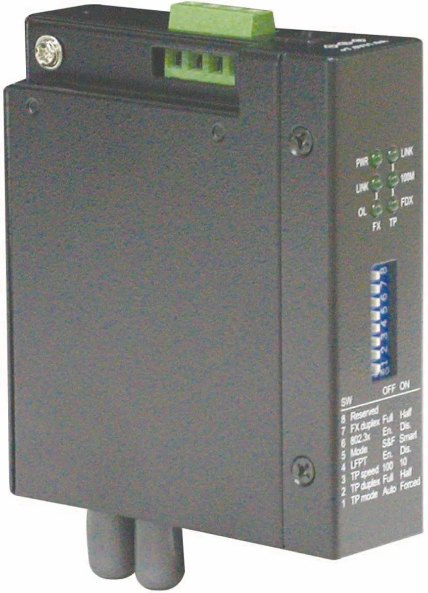 Roline Industrie Converter RJ-45 naar ST