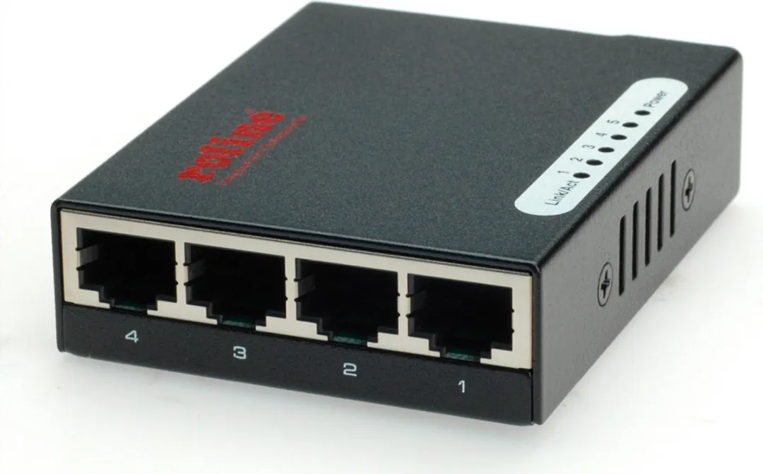 Roline Pocket 5-Poorts Fast Ethernet Switch