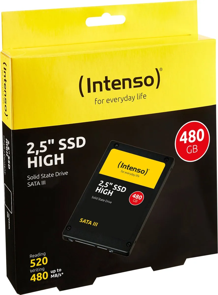 Intenso 2.5inch SSD HIGH 480GB - SATA III
