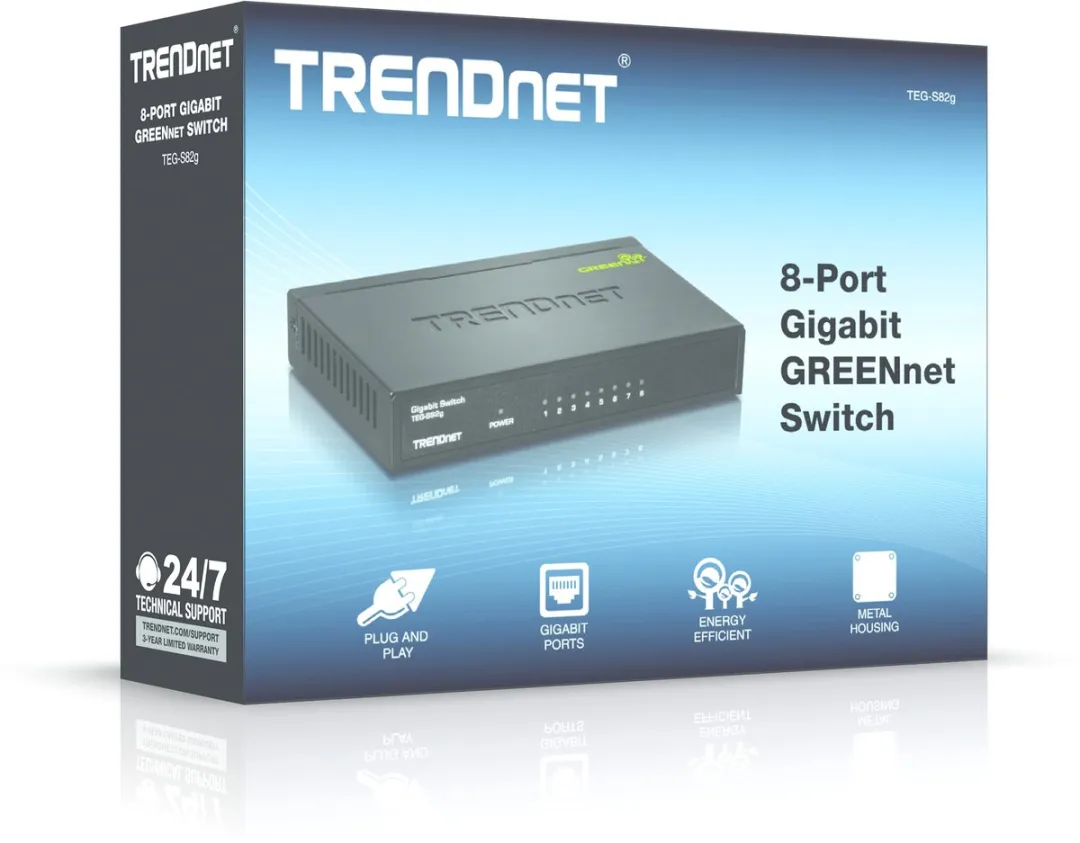 Switch Trendnet TEG-S82G 16 Gbps