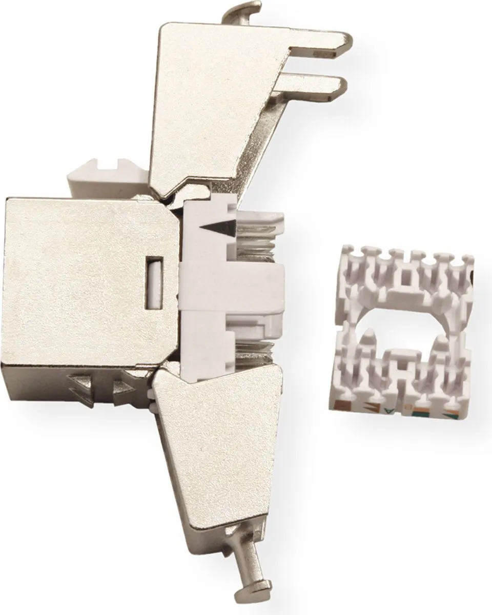 Roline Cat.6 Keystone RJ-45 - Zilver