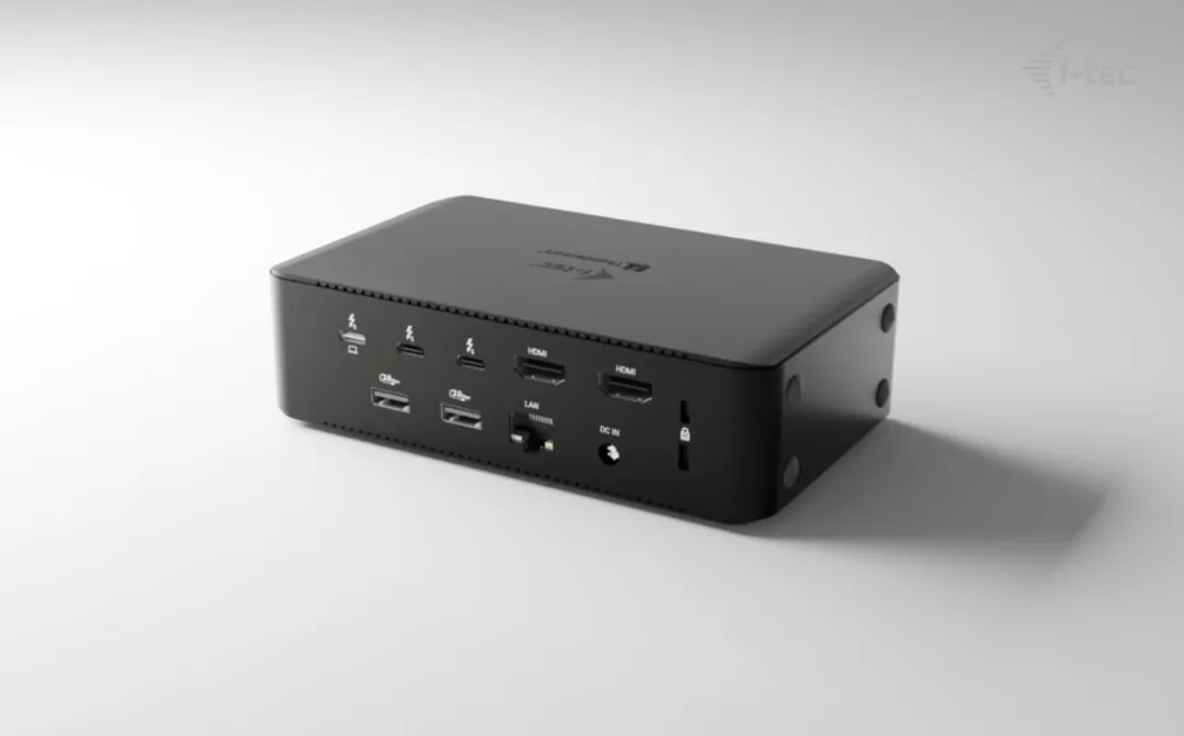 I-tec Thunderbolt5 TB5QUATTRODOCKPD Docking Station - 5x USB - 2.5G LAN - 140W