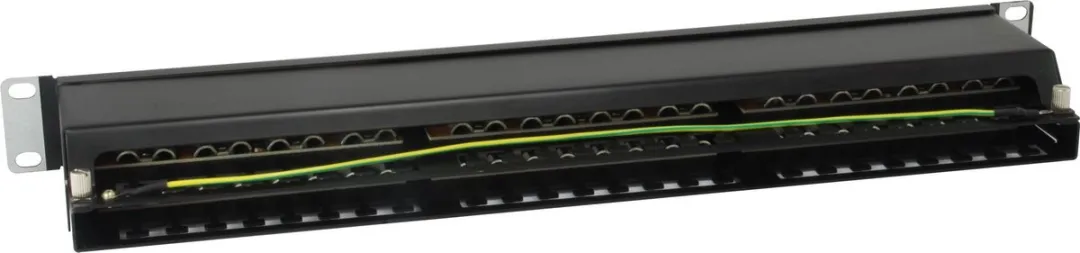 Equip Patchpanel 48x RJ45 Cat6 19" 1HE - Zwart