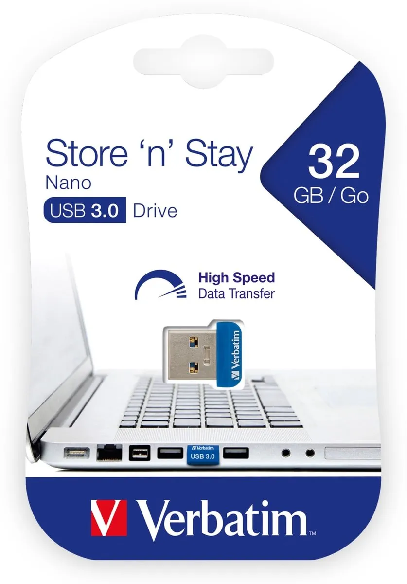 Verbatim Store 'n' Stay Nano 98710 - USB-stick - 32 GB