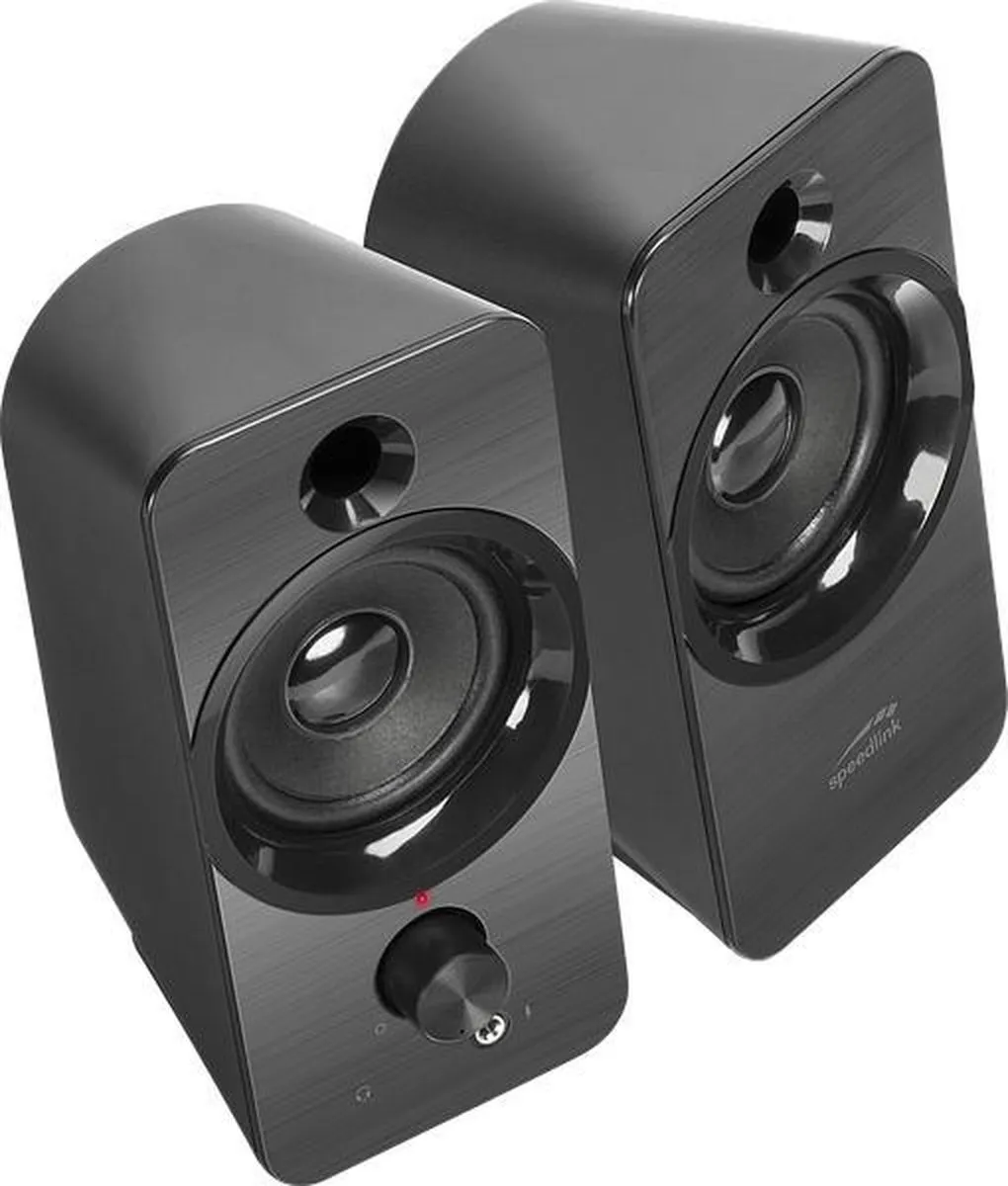 Speedlink Daroc SL-810005-BK Stereo Boxen - 12W - Zwart - afbeelding 6 van 6