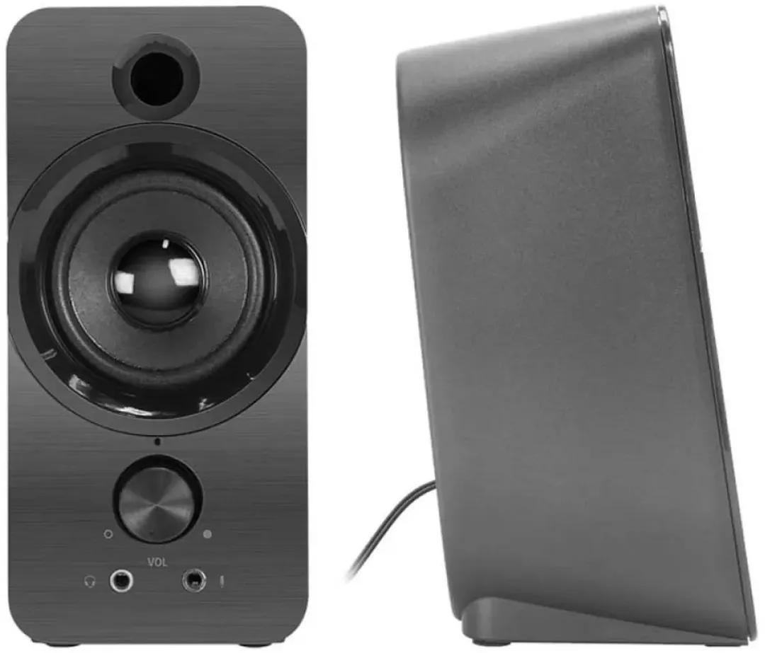 Speedlink DAROC - Stereo Speaker - PC - 2 Jackplugs - Compact - Zwart