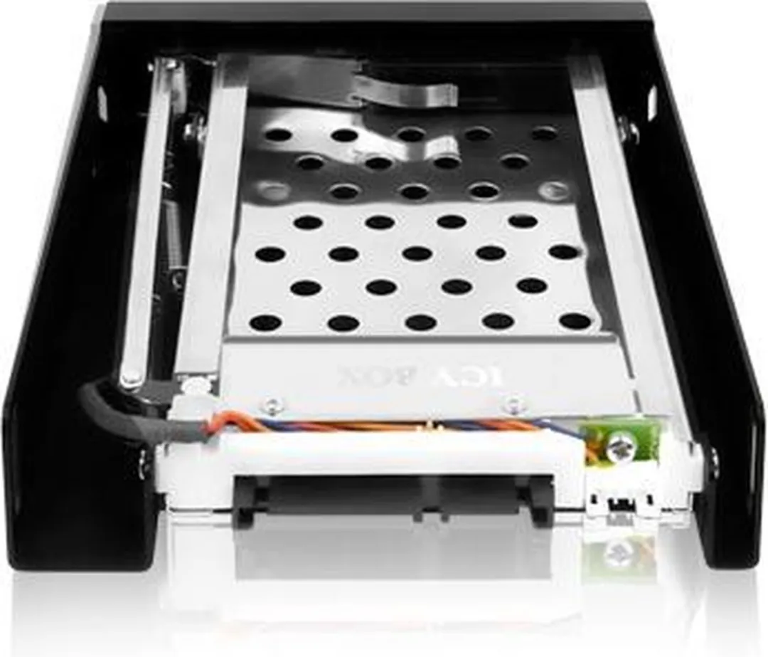 Icy Box IB-2216StS Bezelplaat - 8,89cm Zwart