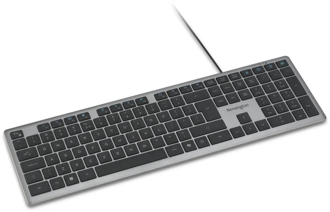Kensington KB515 EQ USB-C Toetsenbord - Grijs/Zwart