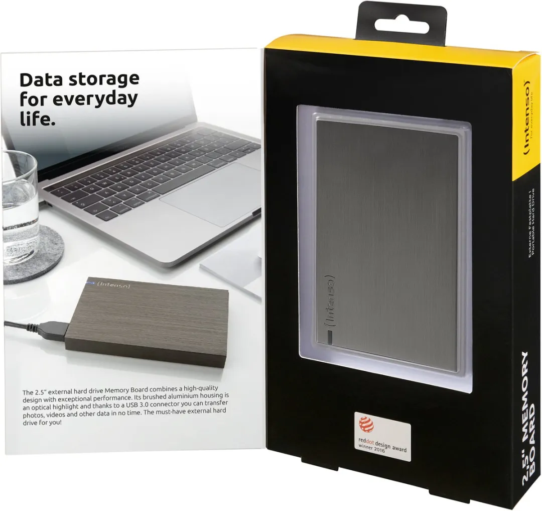 Intenso Memory Board 2TB Externe HDD - Grijs