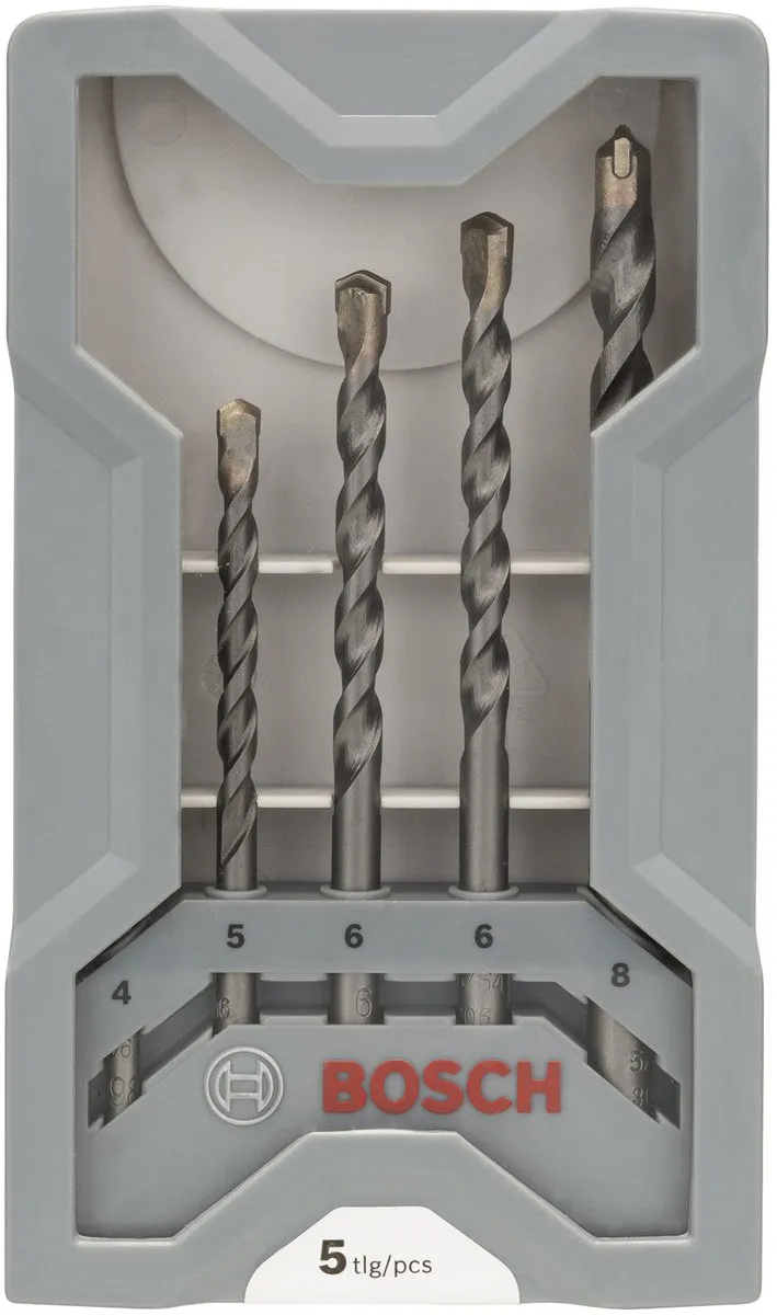 Bosch CYL-3 Betonborenset 5-delig - 4/5/6/6/8mm