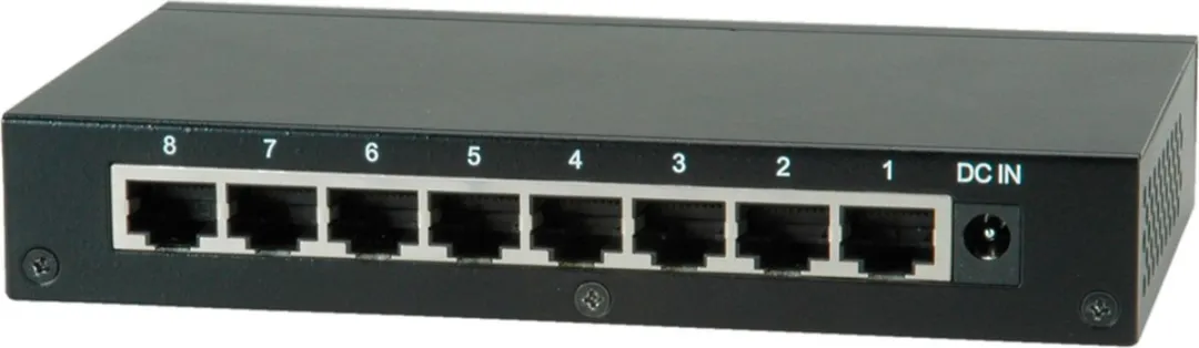Roline Gigabit Ethernet Switch 8 Poorten