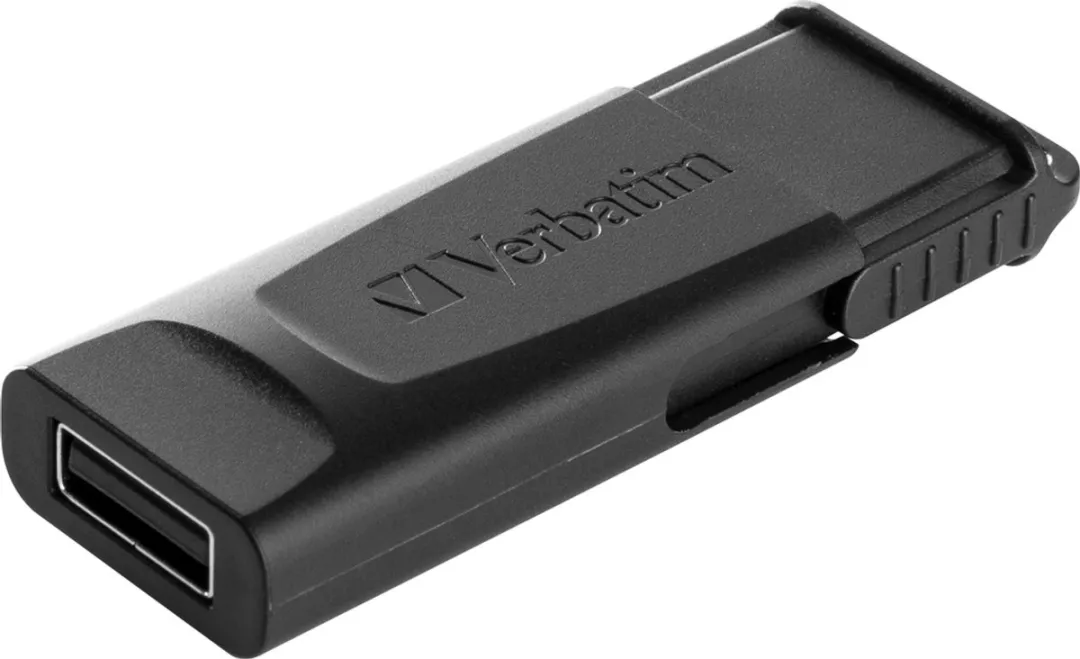 Verbatim Slider 49328 USB-stick 128GB - Zwart