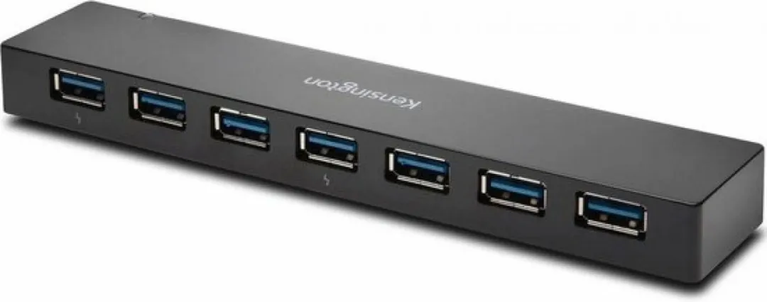 Kensington K39123EU USB 3.0 Hub 7 Poorten