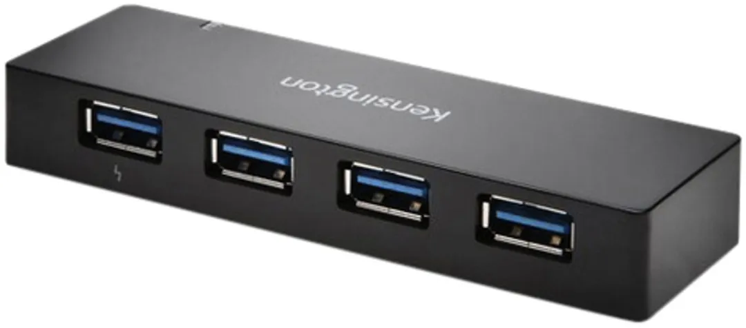 Kensington K39122EU Hub USB 3.0 - 4 Poorten - Zwart - afbeelding 6 van 6