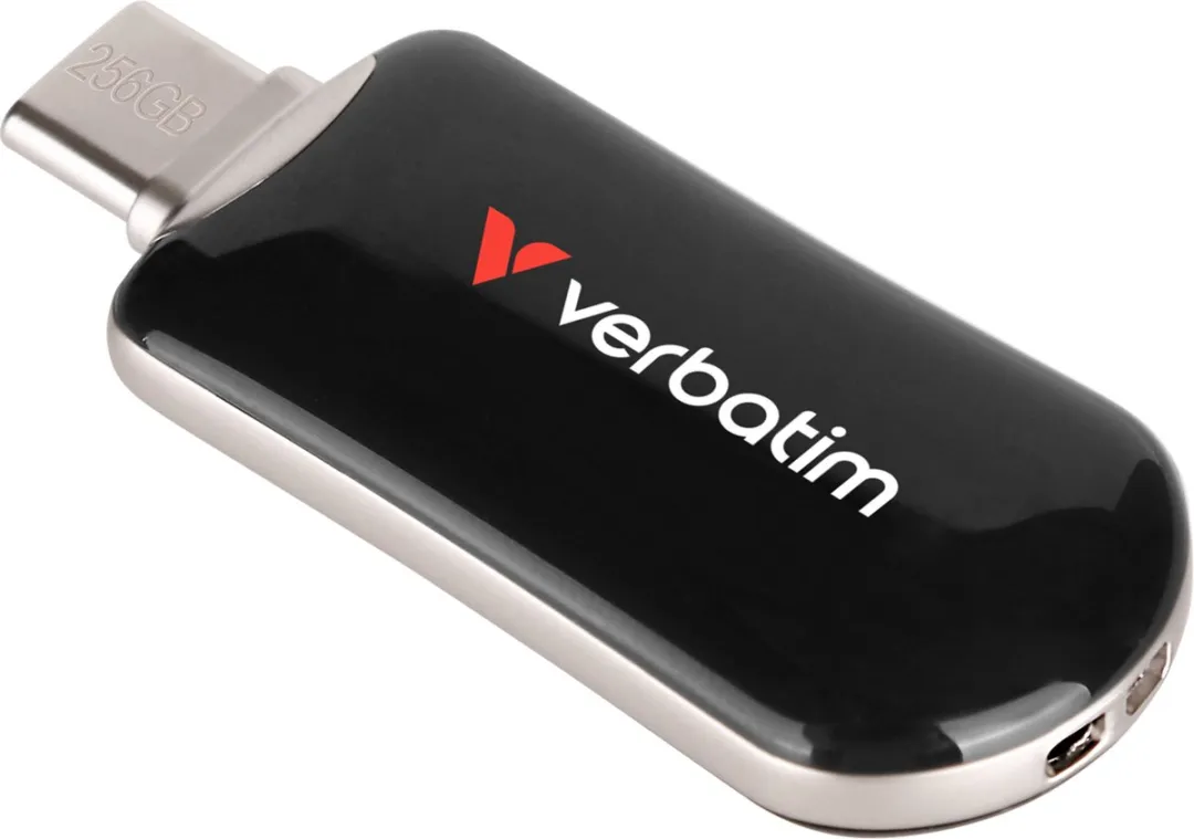 Verbatim 30226 USB-C Drive 256GB - Zwart