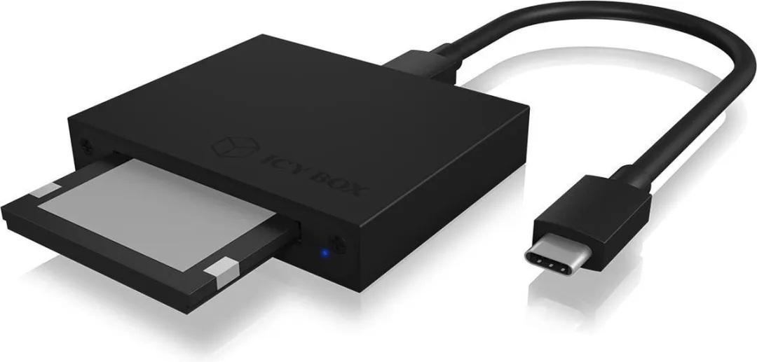 Icy Box IB-CR402-C31 Geheugenkaartlezer USB - Zwart