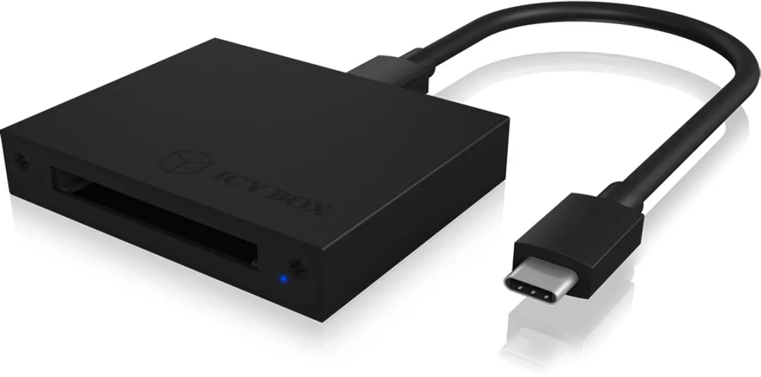 Icy Box IB-CR402-C31 Geheugenkaartlezer USB - Zwart
