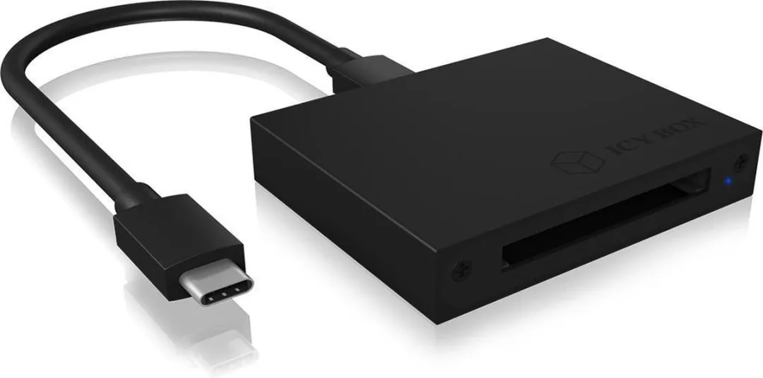 Icy Box IB-CR402-C31 Geheugenkaartlezer USB - Zwart