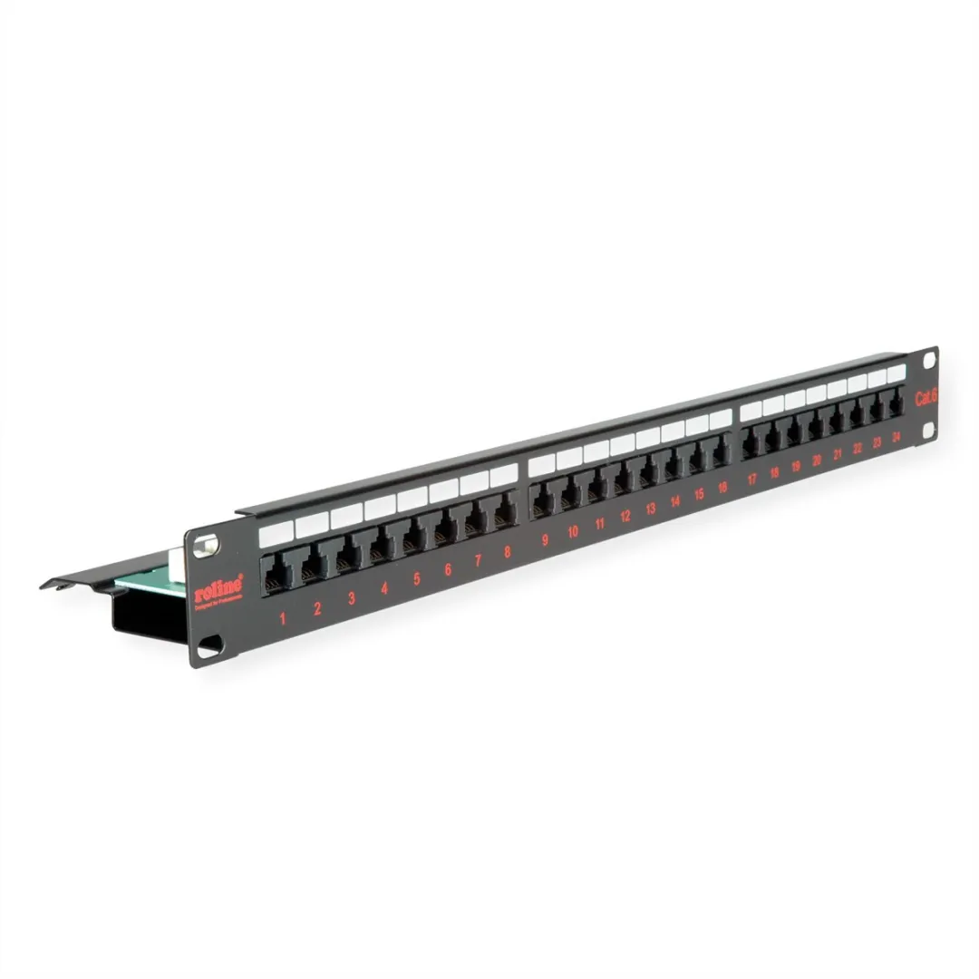 Roline 26.11.0362 Patchpanel Cat.6 24 Poorten