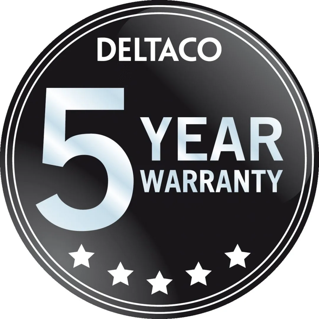 Deltaco WM80 Gaming Muis 6400 DPI - Wit
