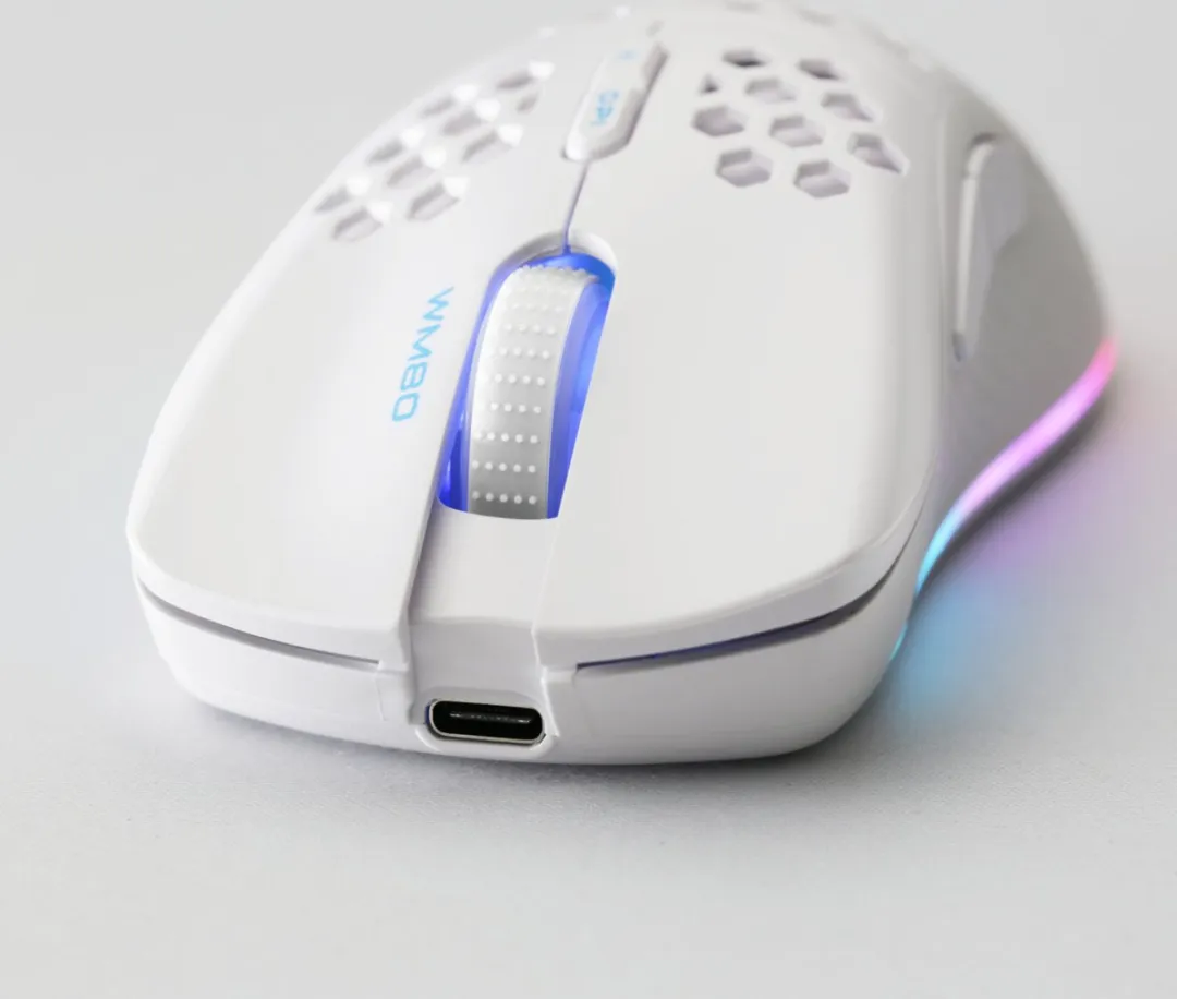 Deltaco WM80 Gaming Muis 6400 DPI - Wit
