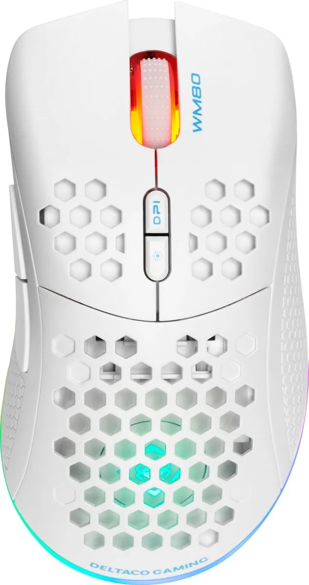 Deltaco WM80 Gaming Muis 6400 DPI