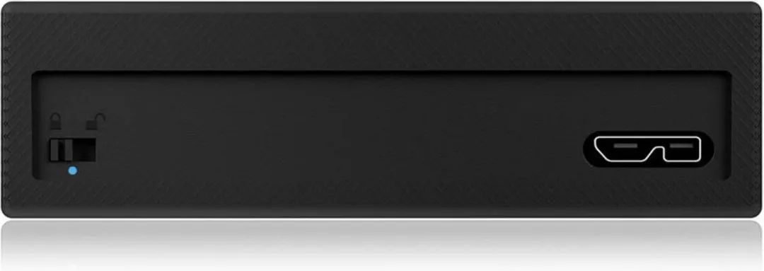 Icy Box IB-256WP 2,5" HDD Behuizing - USB 3.2 Gen 1 - Zwart - afbeelding 6 van 6