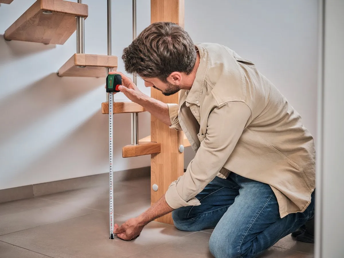 Bosch Rolbandmaat 3m - 19mm - Rood/Zwart/ Groen
