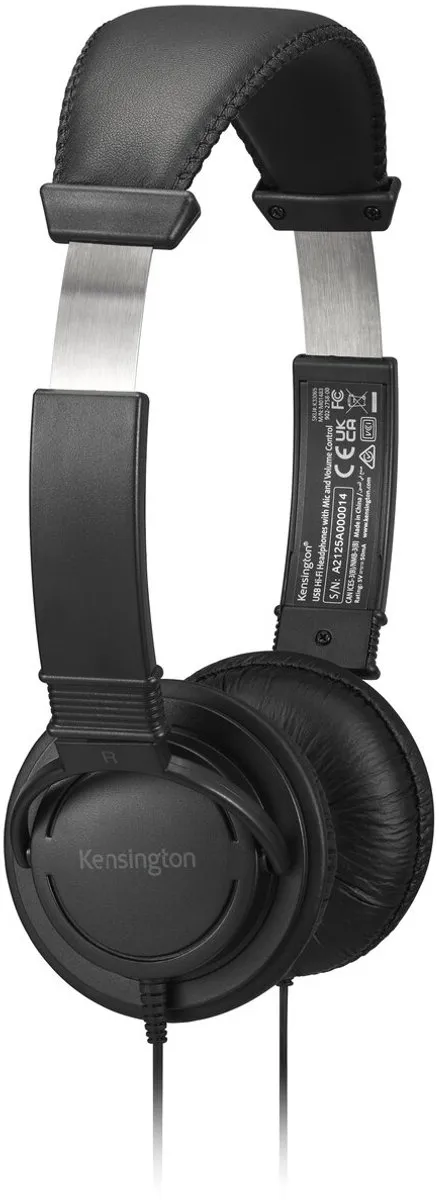 Kensington K33065WW Hoofdtelefoon - Zwart