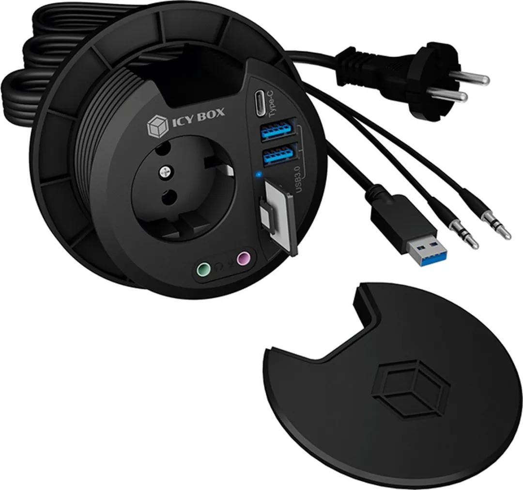 Icy Box IB-HUB1430-CR USB-Hub